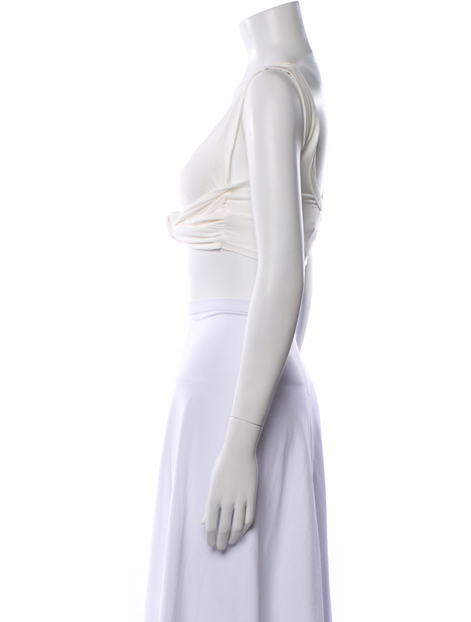 The Line by K Scoop Neck Sleeveless Crop Top w/ Tags