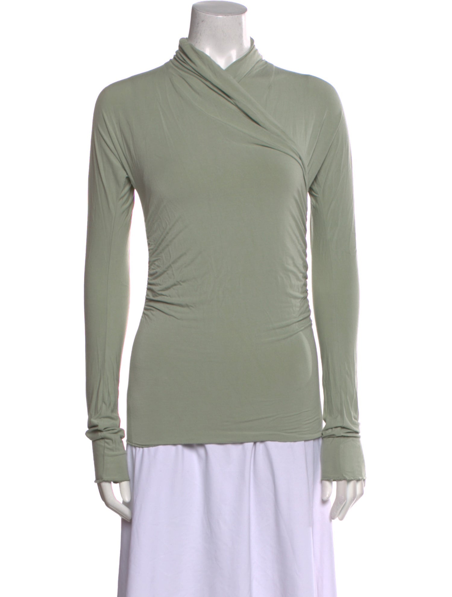 The Line by K Cowl Neck Long Sleeve Sweatshirt
