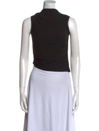 The Line by K Turtleneck Sleeveless Crop Top