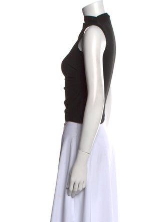 The Line by K Turtleneck Sleeveless Crop Top