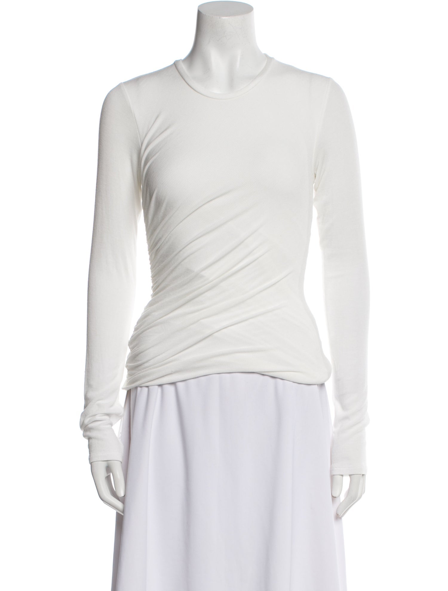 The Line by K Crew Neck Long Sleeve Top