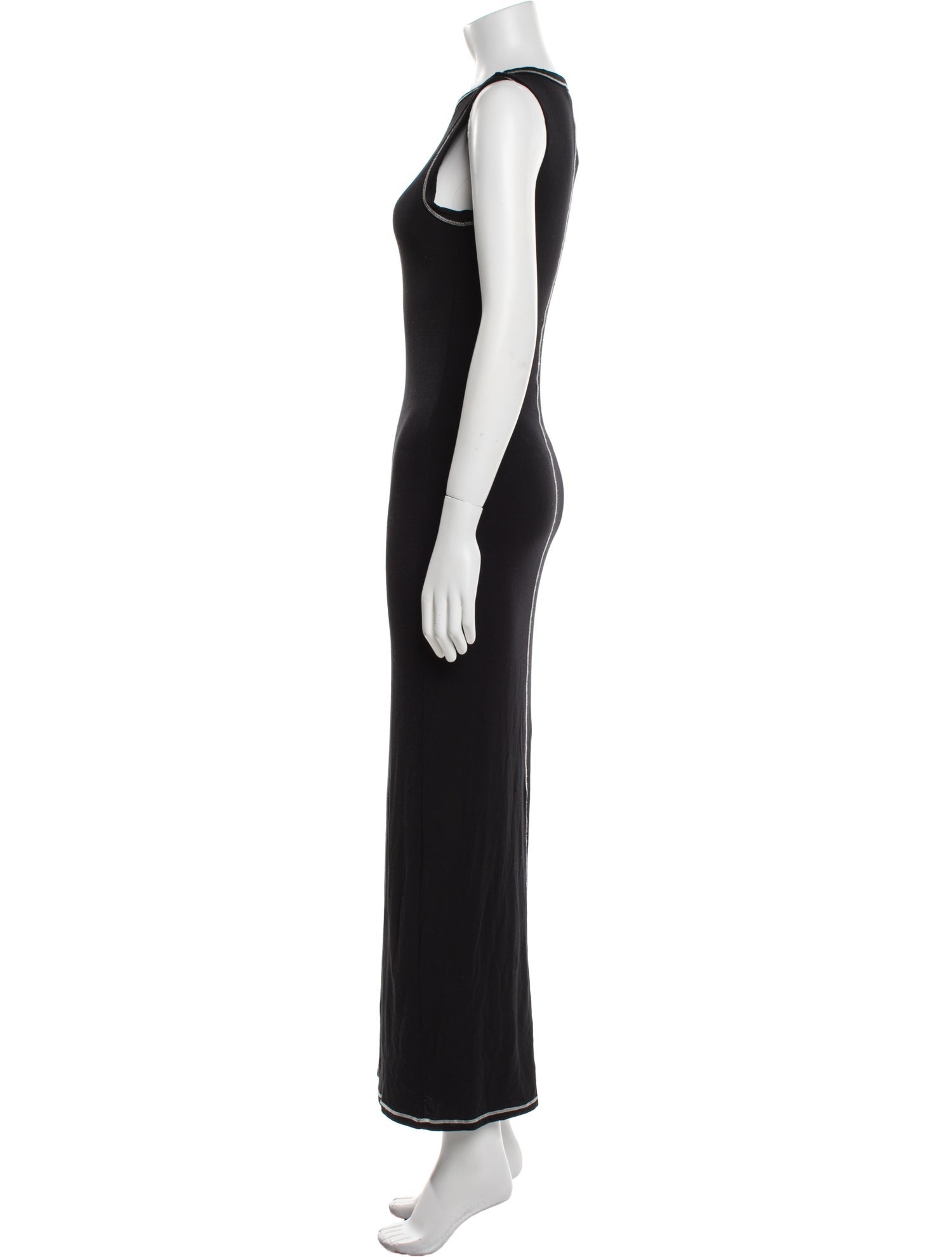 The Line by K Crew Neck Long Dress
