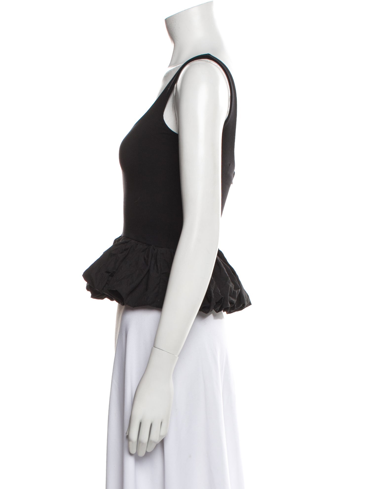 The Line by K Scoop Neck Sleeveless Crop Top