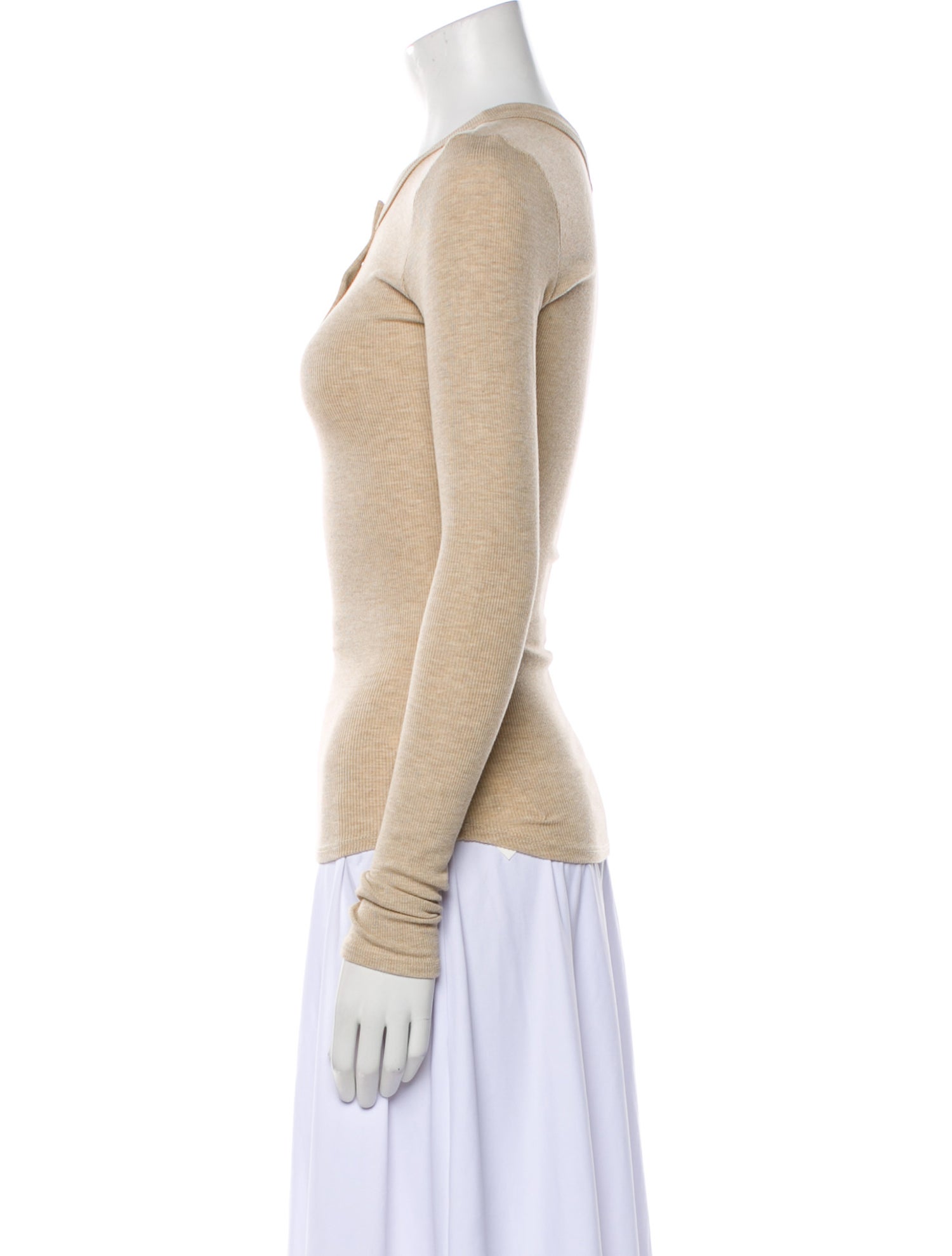 The Line by K Scoop Neck Long Sleeve Top