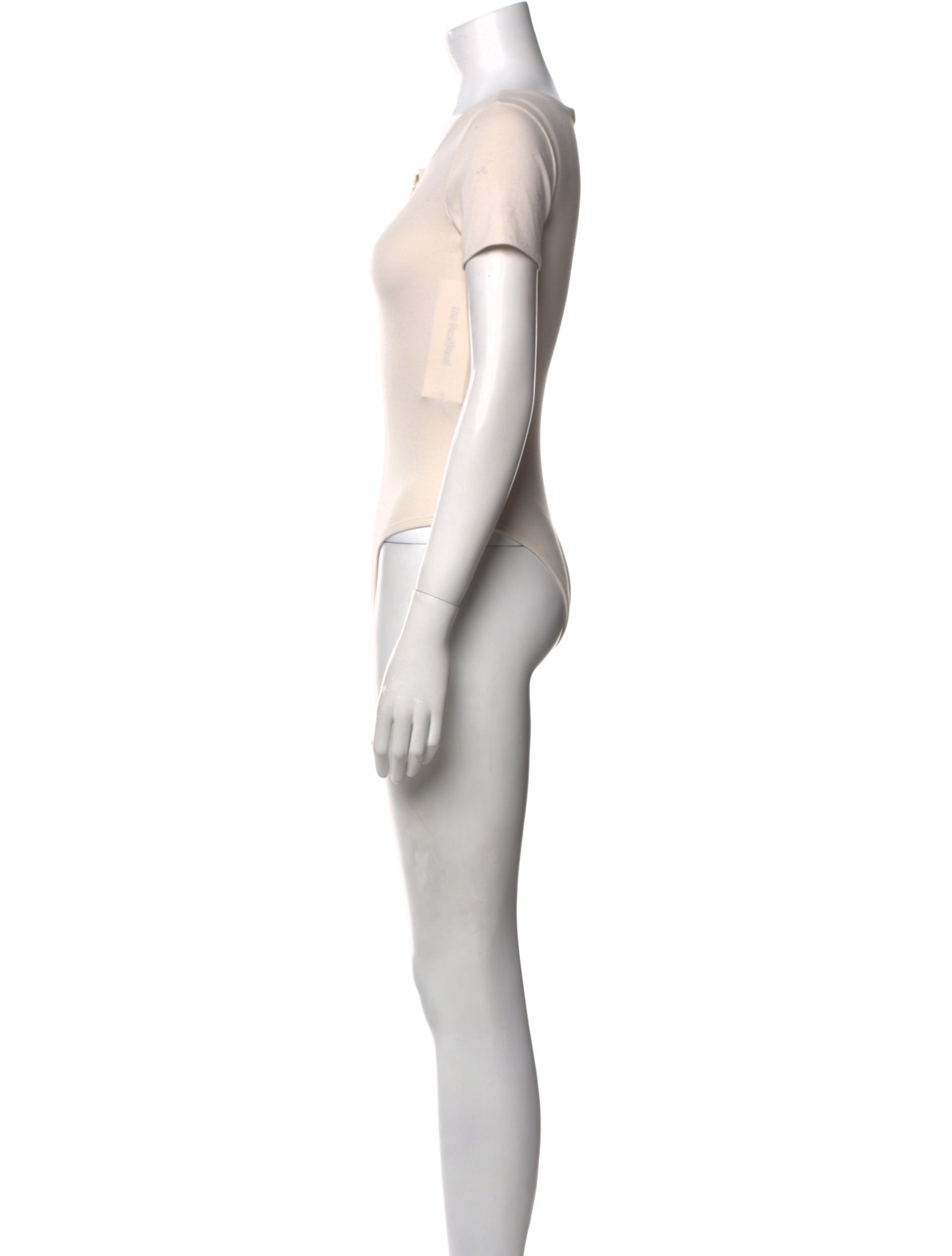 The Line by K Crew Neck Short Sleeve Bodysuit