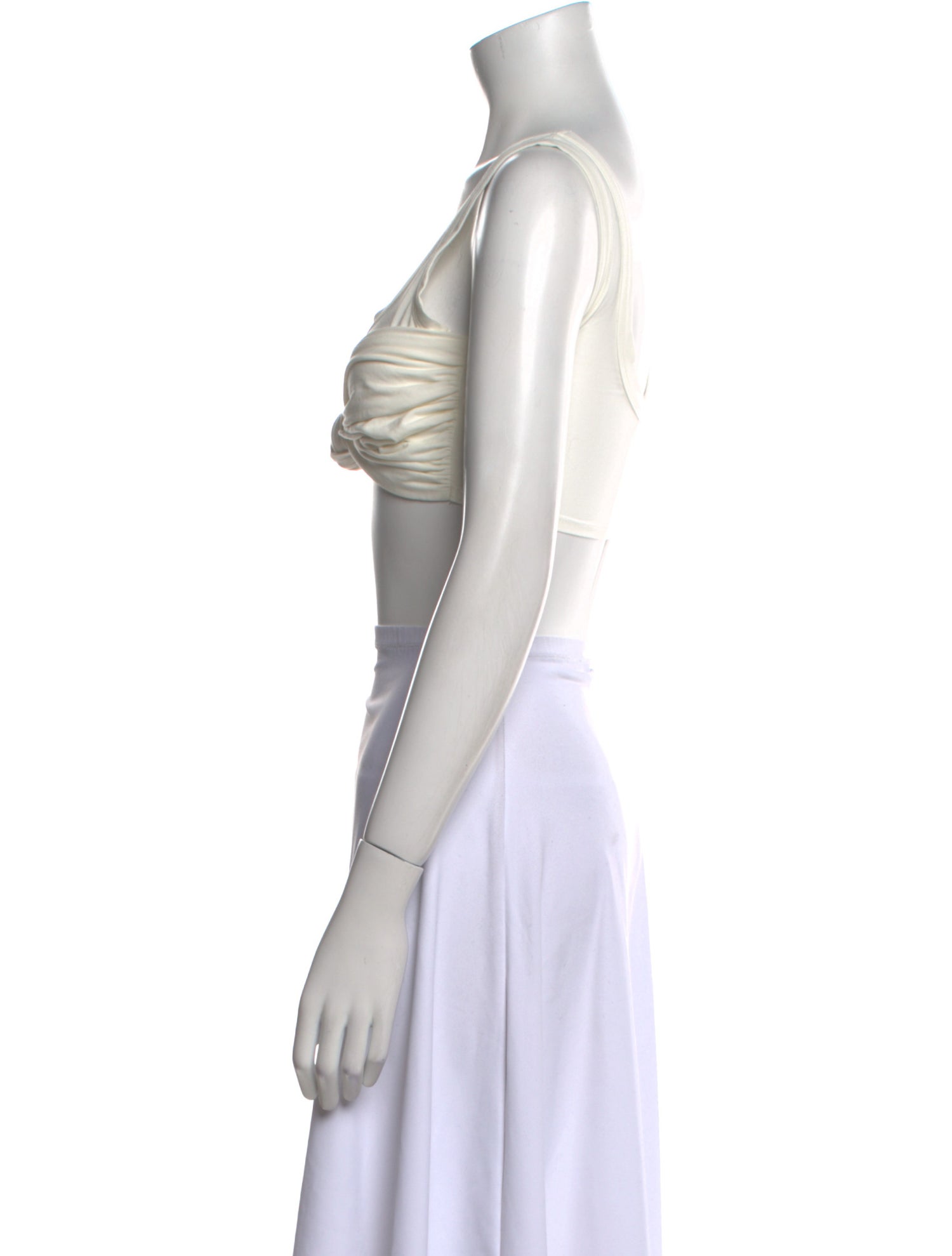 The Line by K Scoop Neck Sleeveless Crop Top