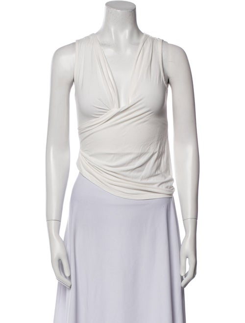 The Line by K V-Neck Sleeveless Crop Top