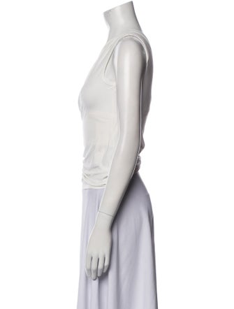 The Line by K V-Neck Sleeveless Crop Top