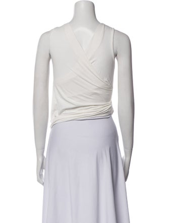 The Line by K V-Neck Sleeveless Crop Top