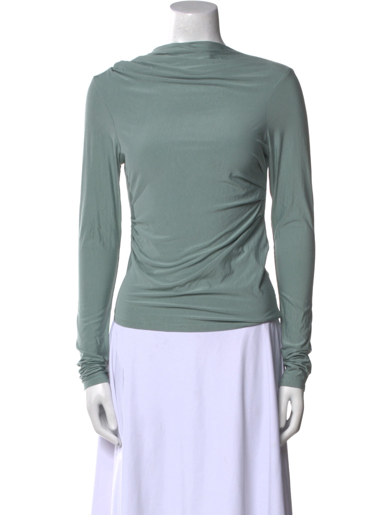 The Line by K Cowl Neck Long Sleeve Sweatshirt