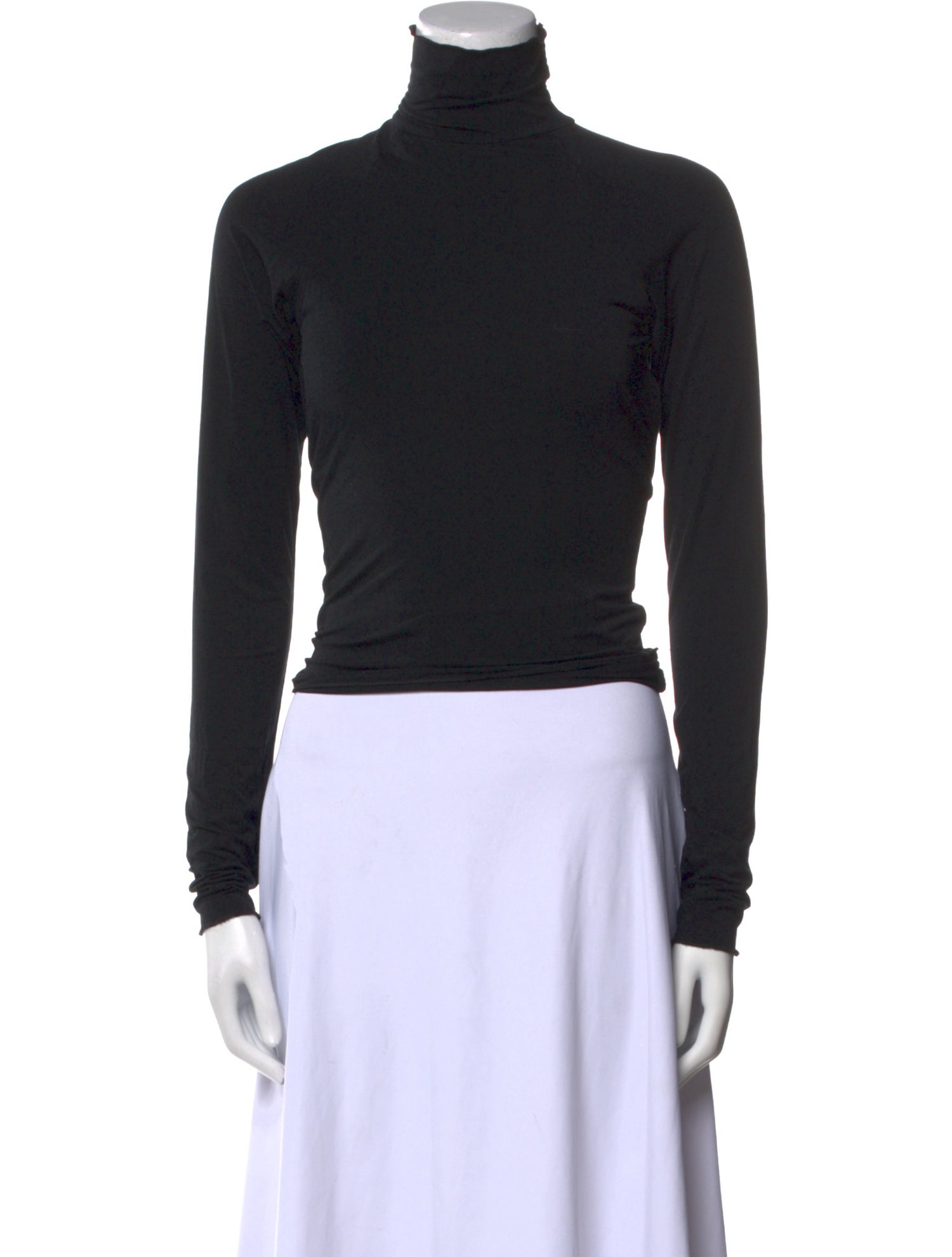 The Line by K Turtleneck Long Sleeve Crop Top