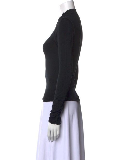 The Line by K Mock Neck Long Sleeve Top