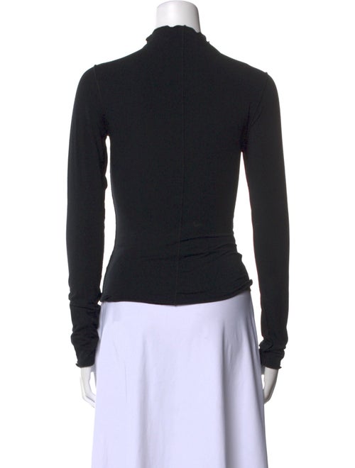 The Line by K Mock Neck Long Sleeve Top