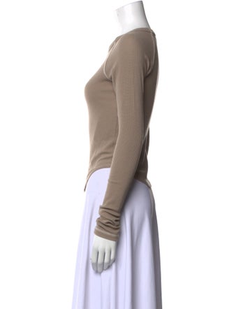 The Line by K Crew Neck Long Sleeve Top