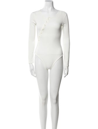 The Line by K V-Neck Long Sleeve Bodysuit