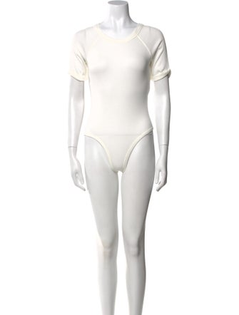 The Line by K Scoop Neck Short Sleeve Bodysuit