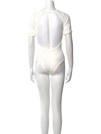 The Line by K Scoop Neck Short Sleeve Bodysuit