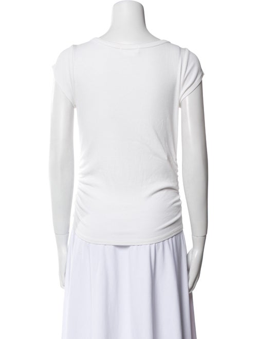 The Line by K Bateau Neckline Short Sleeve Top