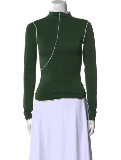 The Line by K Mock Neck Long Sleeve Sweatshirt