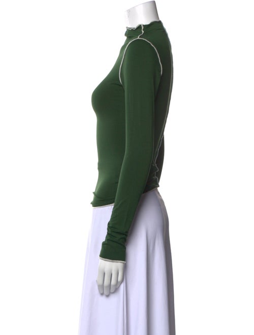 The Line by K Mock Neck Long Sleeve Sweatshirt