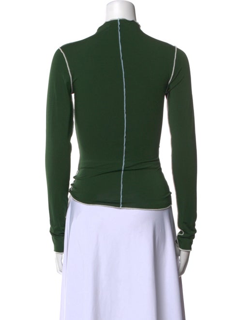 The Line by K Mock Neck Long Sleeve Sweatshirt