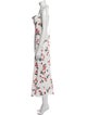 The Line by K Floral Print Midi Length Dress