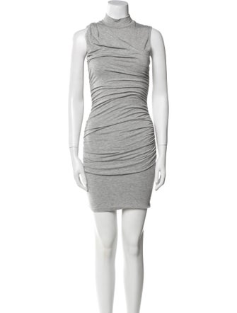 The Line by K Mock Neck Mini Dress