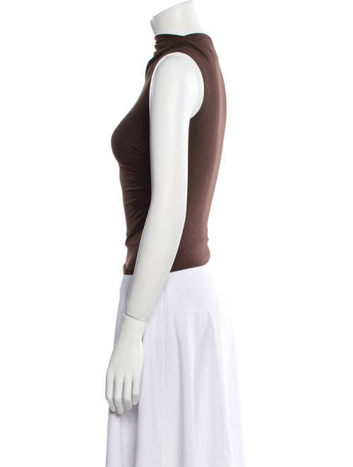 The Line by K Cowl Neck Sleeveless Crop Top