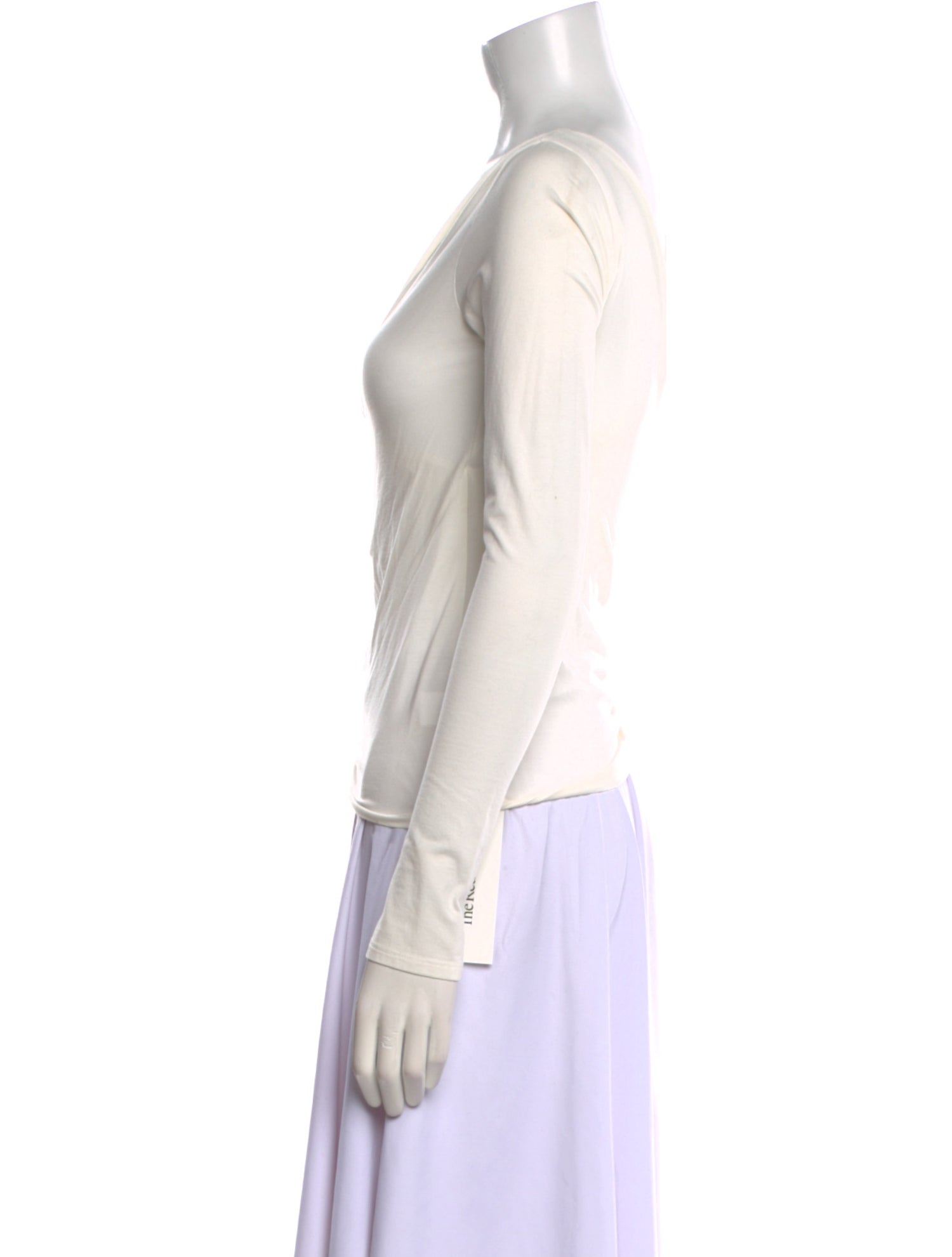 The Line by K V-Neck Long Sleeve Top