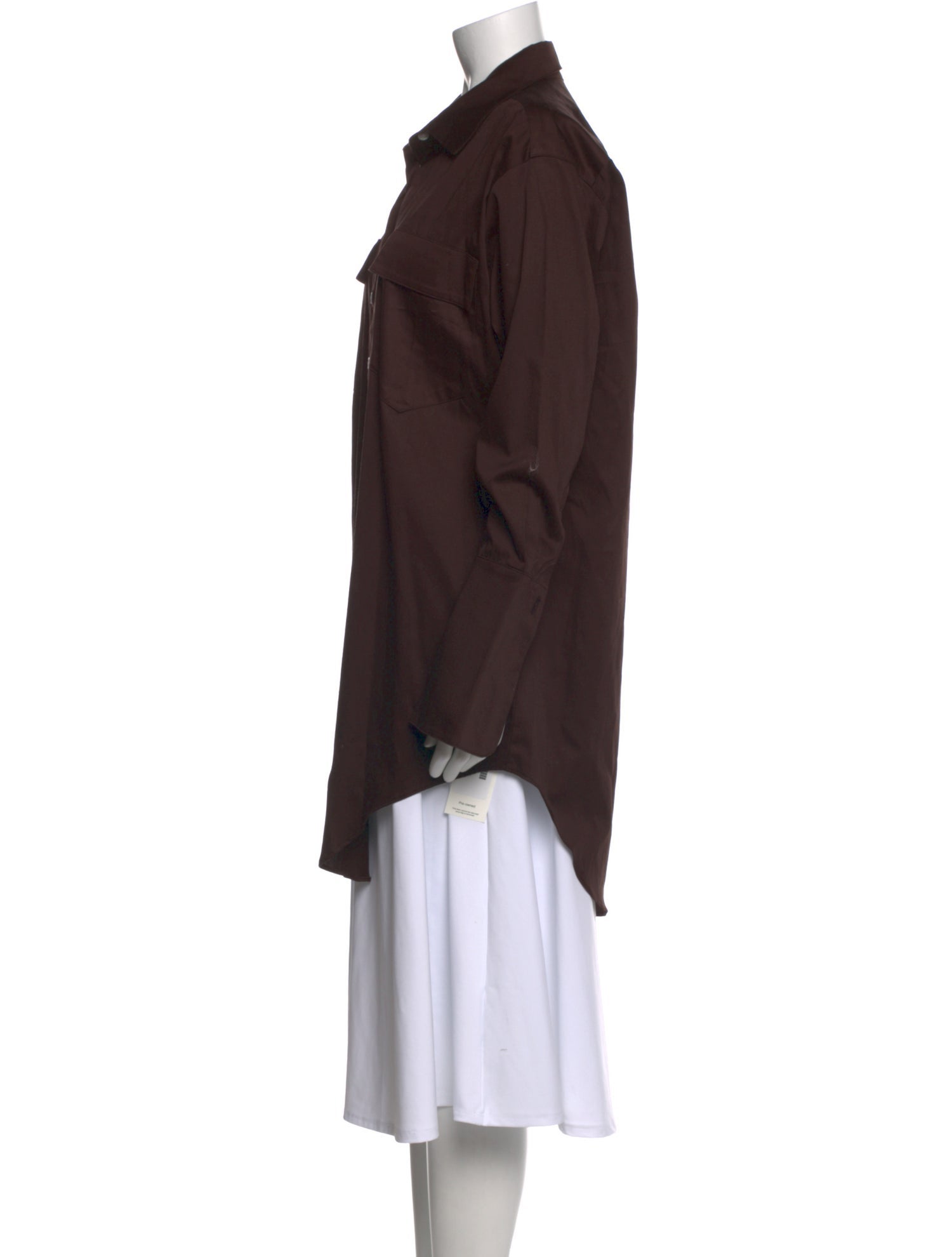 The Line by K Long Sleeve Button-Up Top w/ Tags