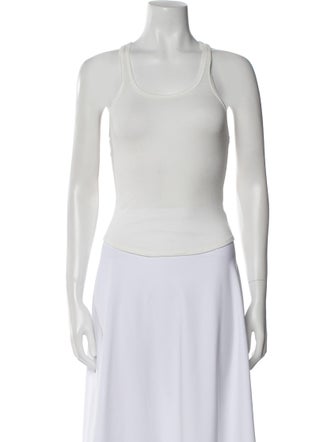 The Line by K Scoop Neck Sleeveless Crop Top