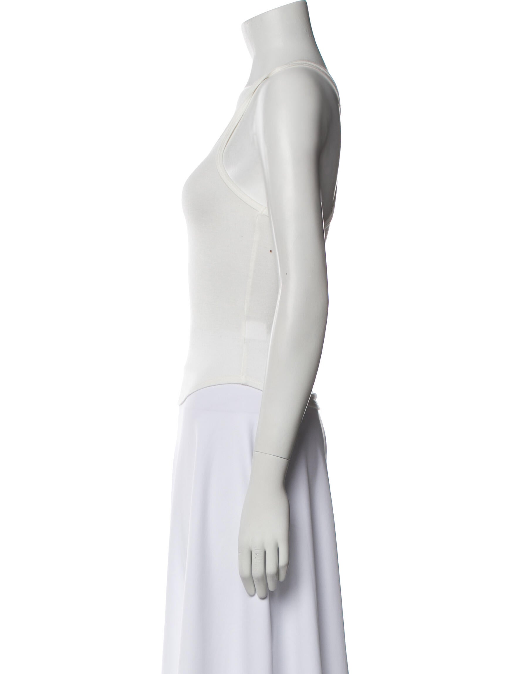 The Line by K Scoop Neck Sleeveless Crop Top