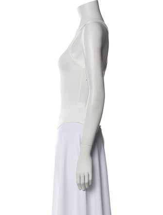 The Line by K Scoop Neck Sleeveless Crop Top