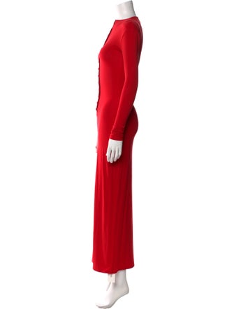 The Line by K Bateau Neckline Long Dress