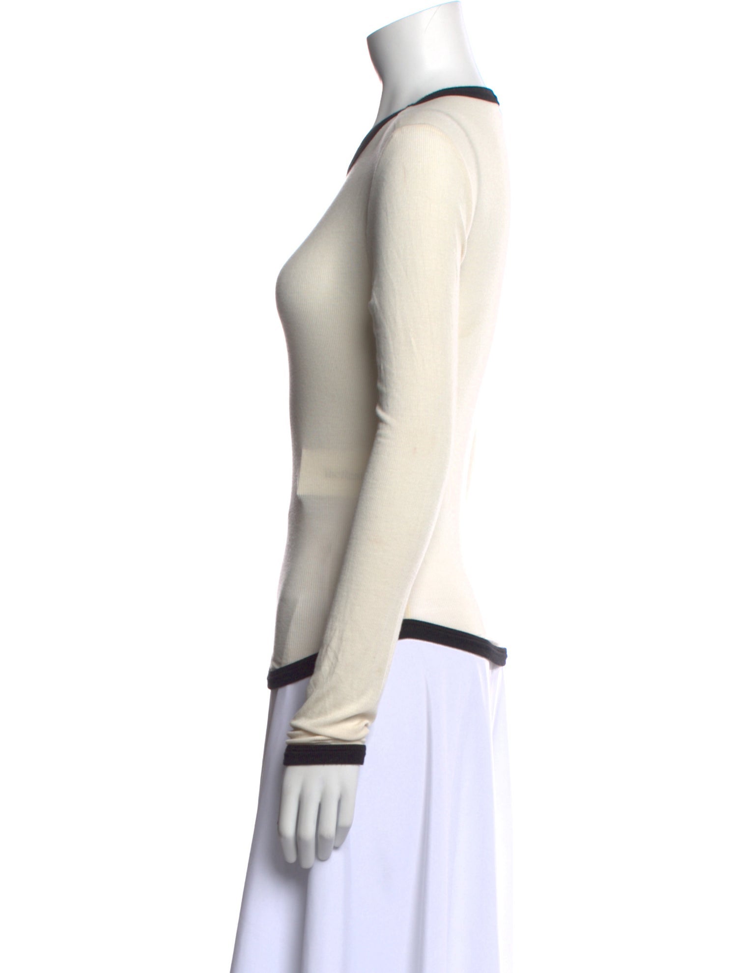 The Line by K Crew Neck Long Sleeve Sweatshirt