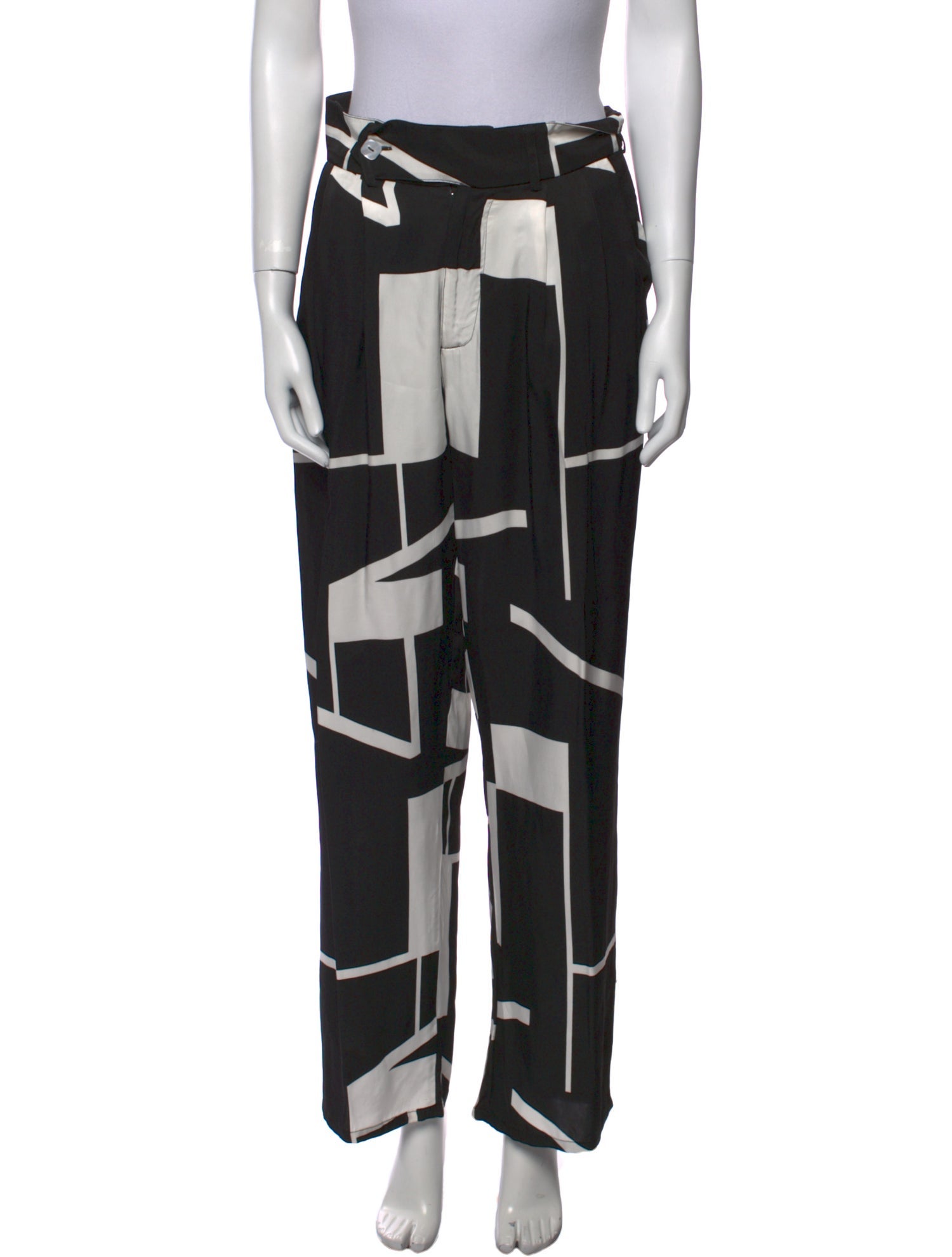 The Line by K Printed Straight Leg Pants