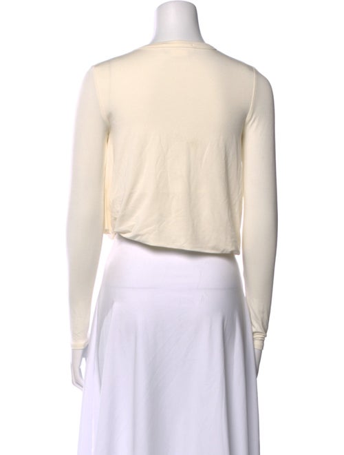 The Line by K Cowl Neck Long Sleeve Crop Top