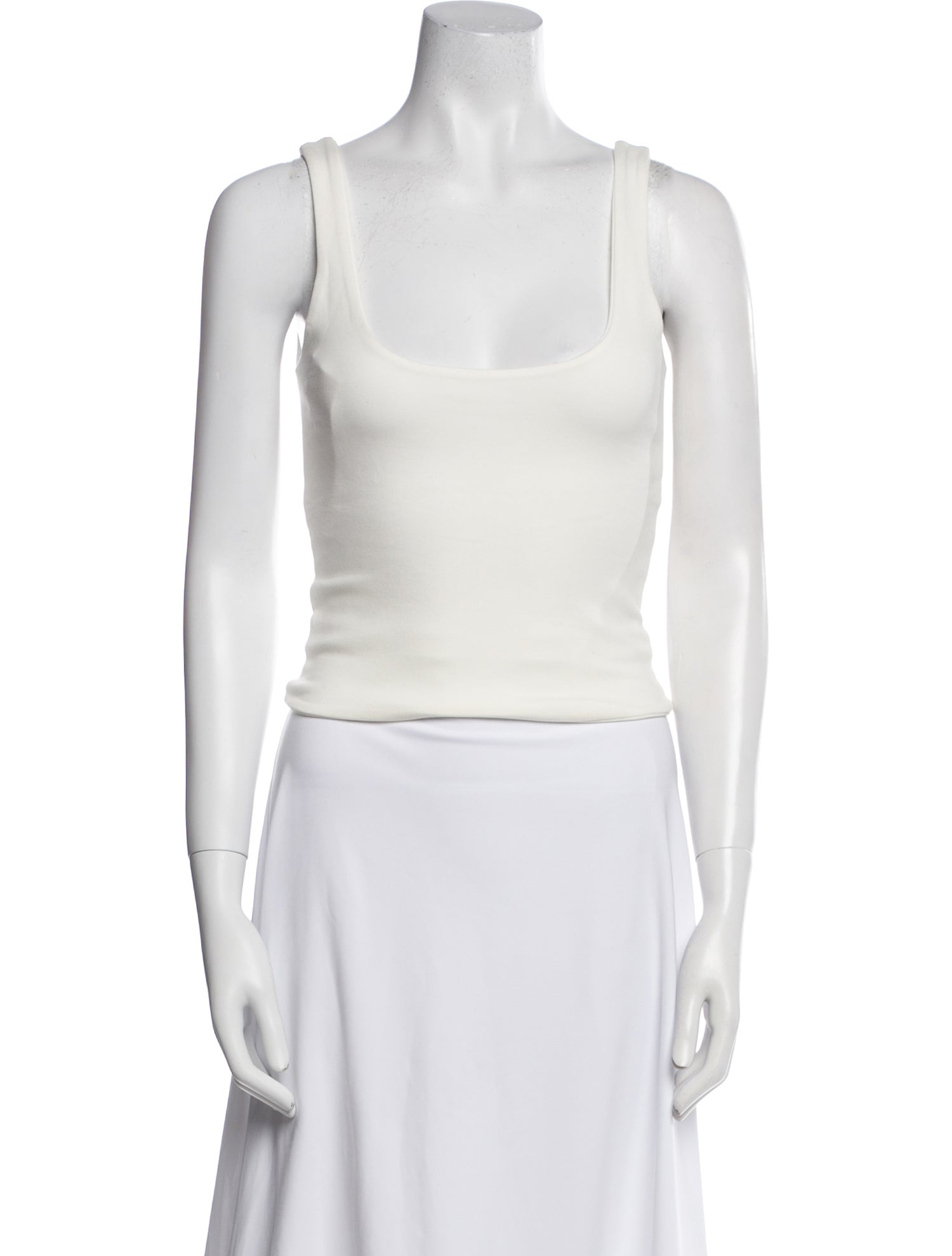 The Line by K Square Neckline Sleeveless Crop Top