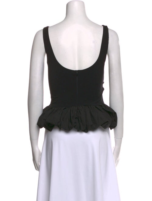 The Line by K Scoop Neck Sleeveless Crop Top