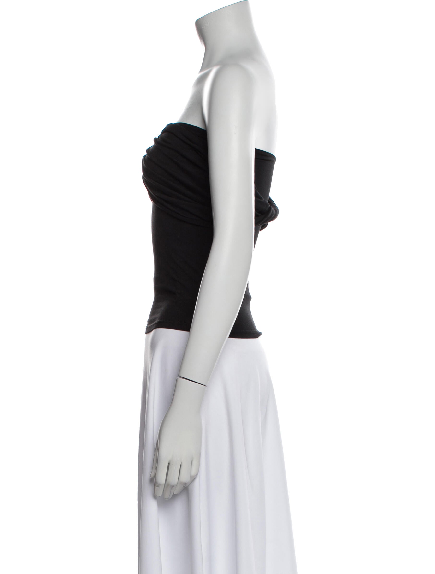 The Line by K Strapless Crop Top