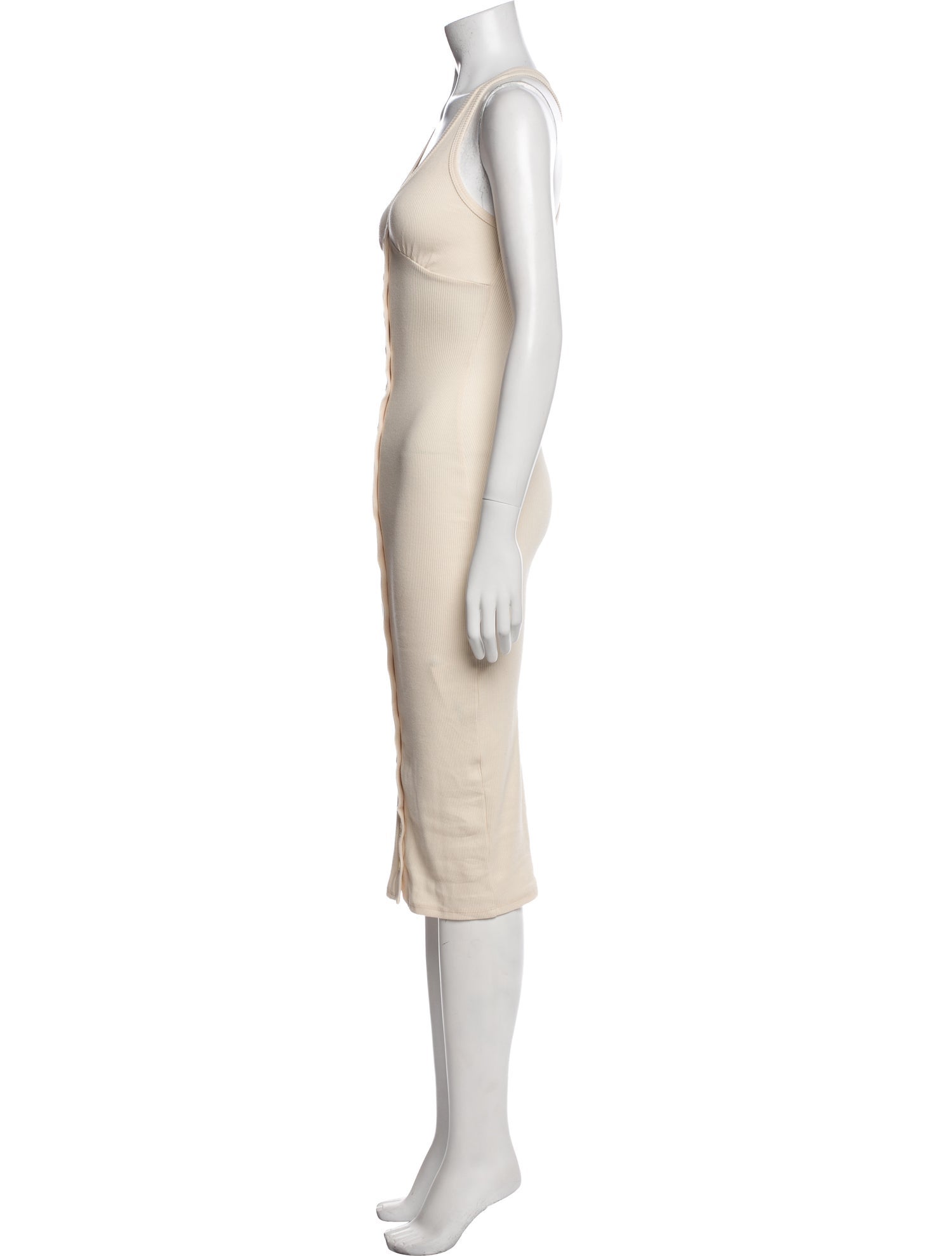 The Line by K V-Neck Midi Length Dress