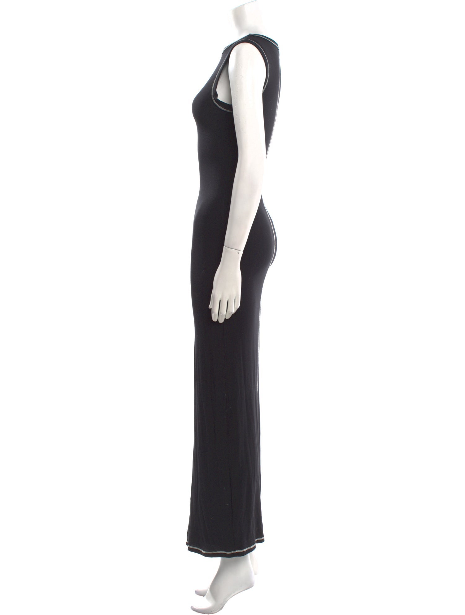 The Line by K Crew Neck Long Dress