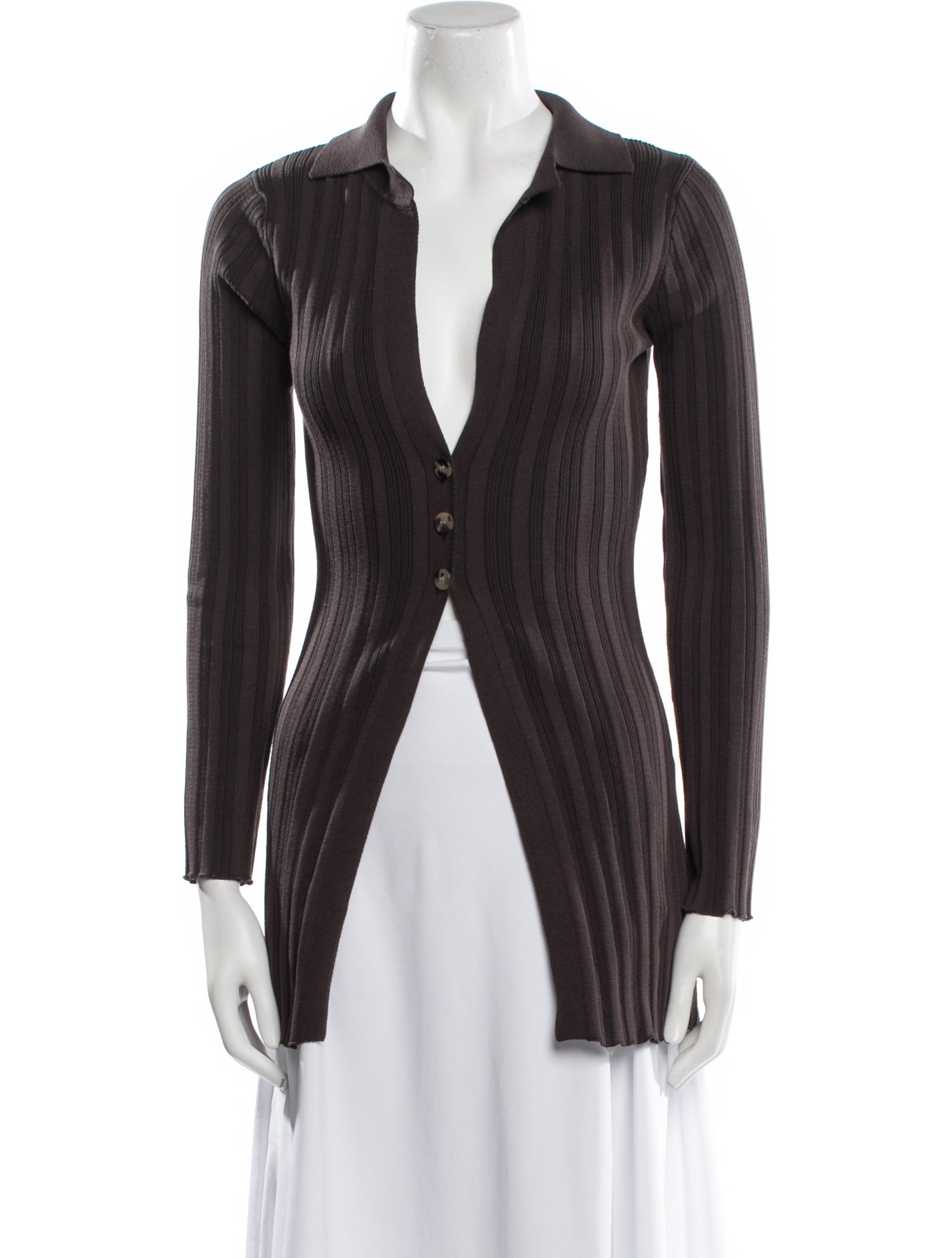 The Line by K V-Neck Long Sleeve Blouse