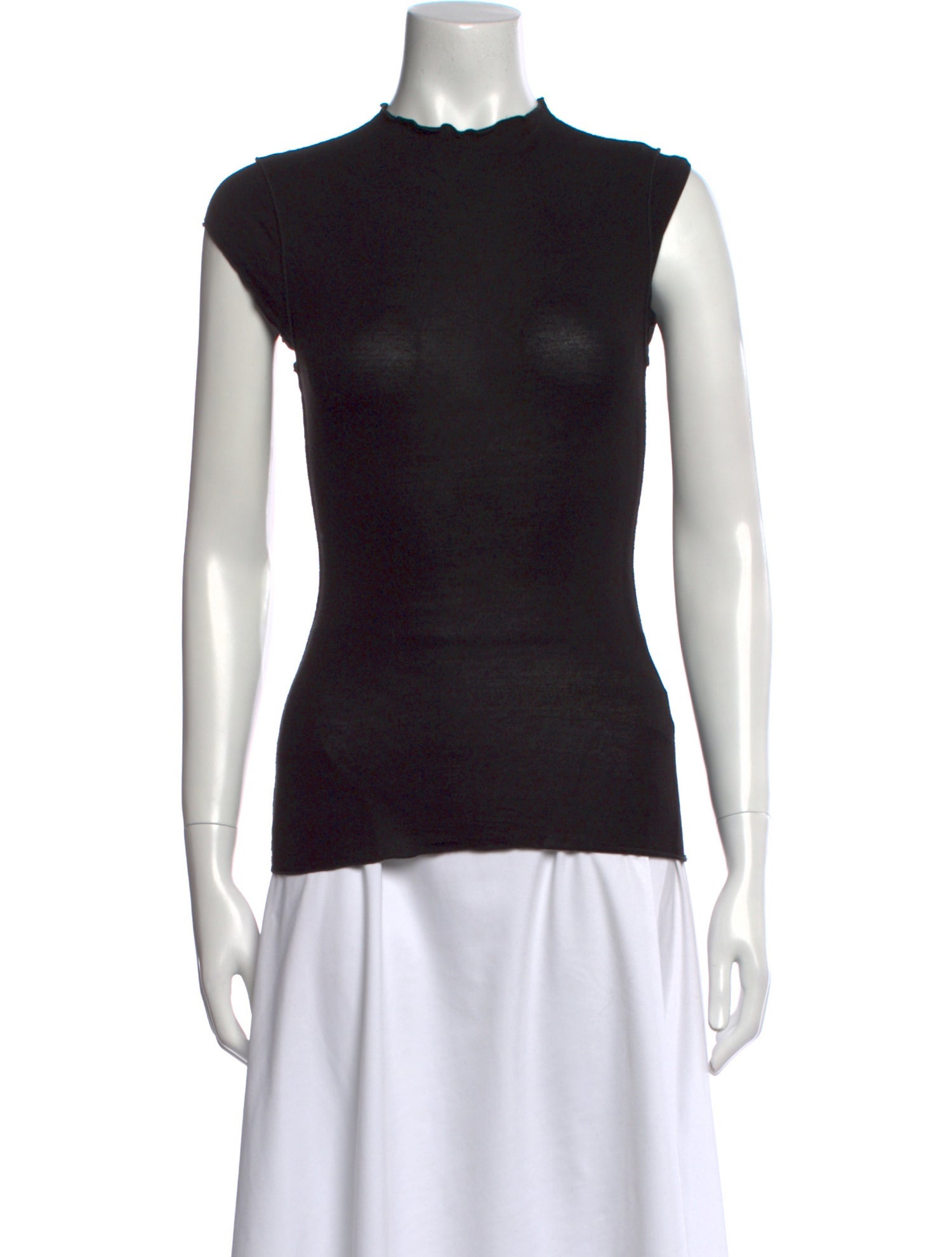 The Line by K Mock Neck Sleeveless Top