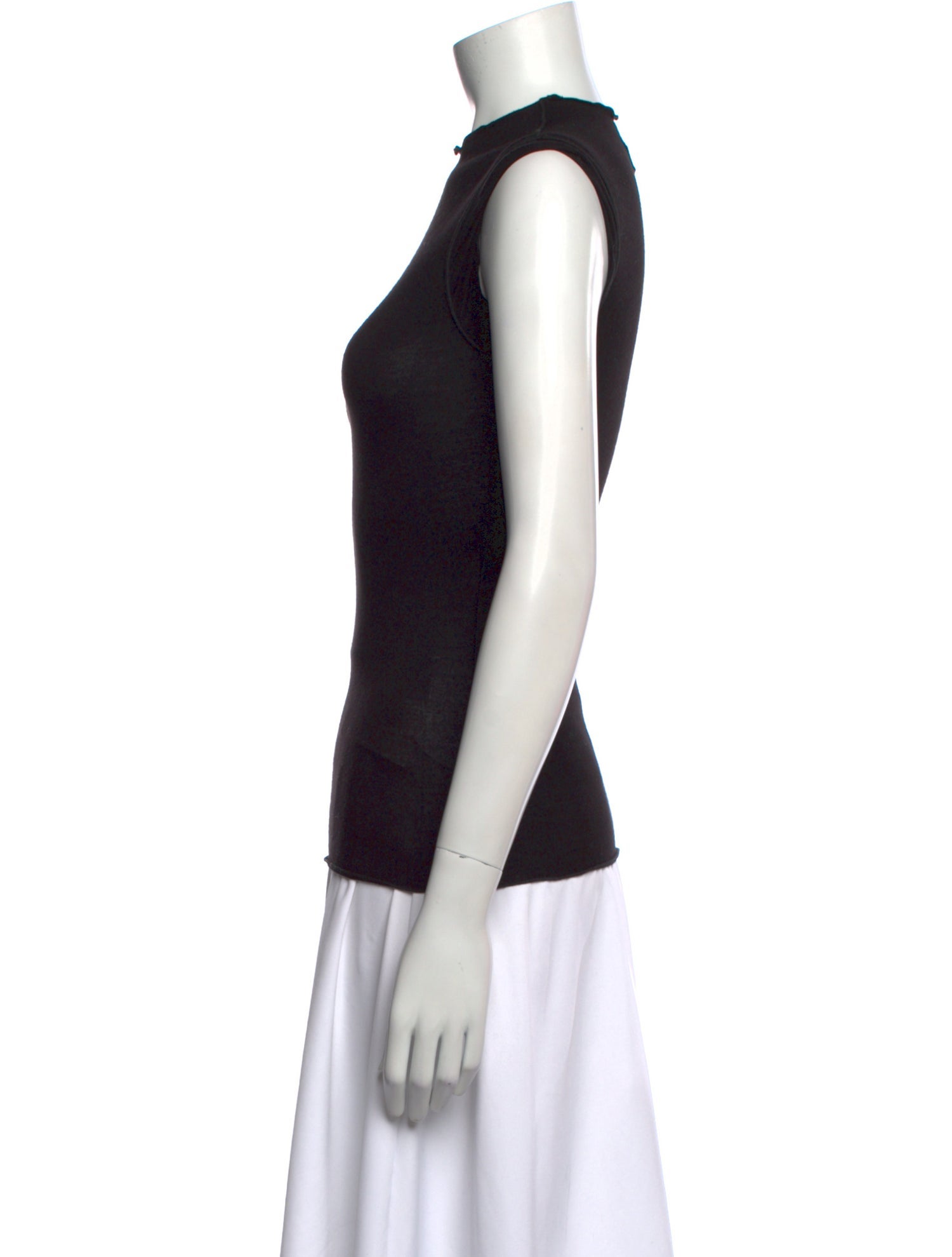 The Line by K Mock Neck Sleeveless Top