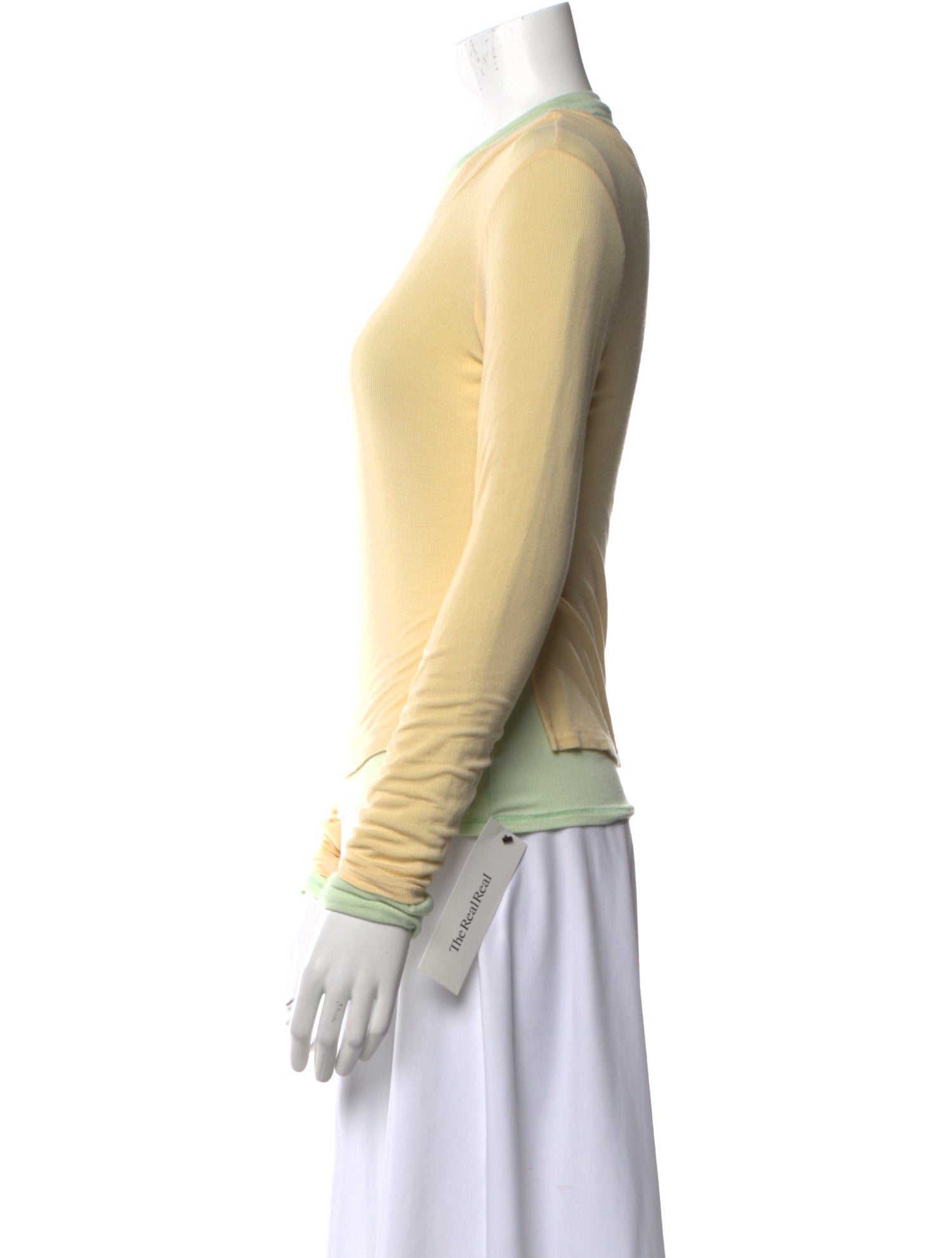 The Line by K Crew Neck Long Sleeve Sweatshirt