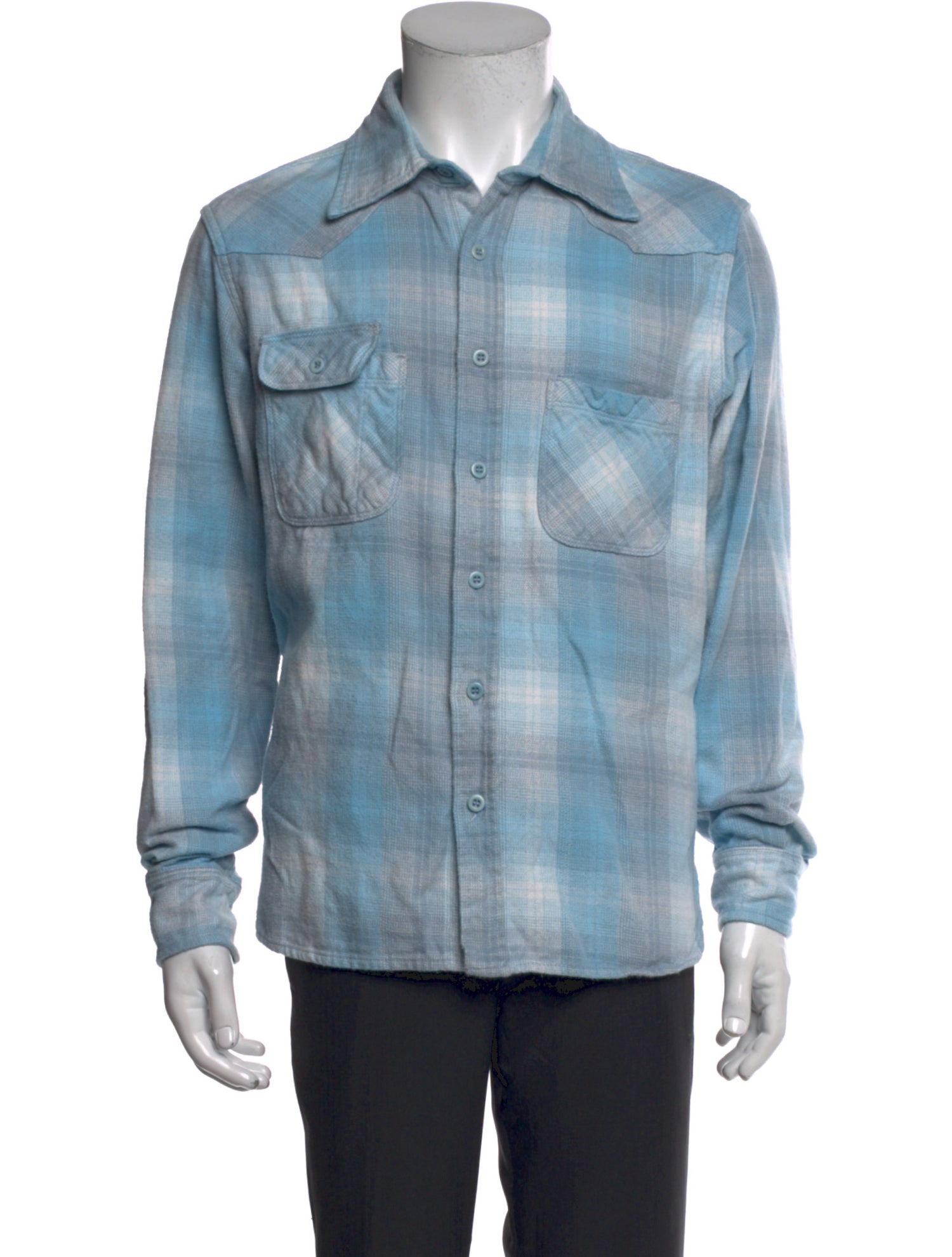 Tellason Plaid Print Long Sleeve Shirt
