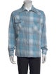 Tellason Plaid Print Long Sleeve Shirt
