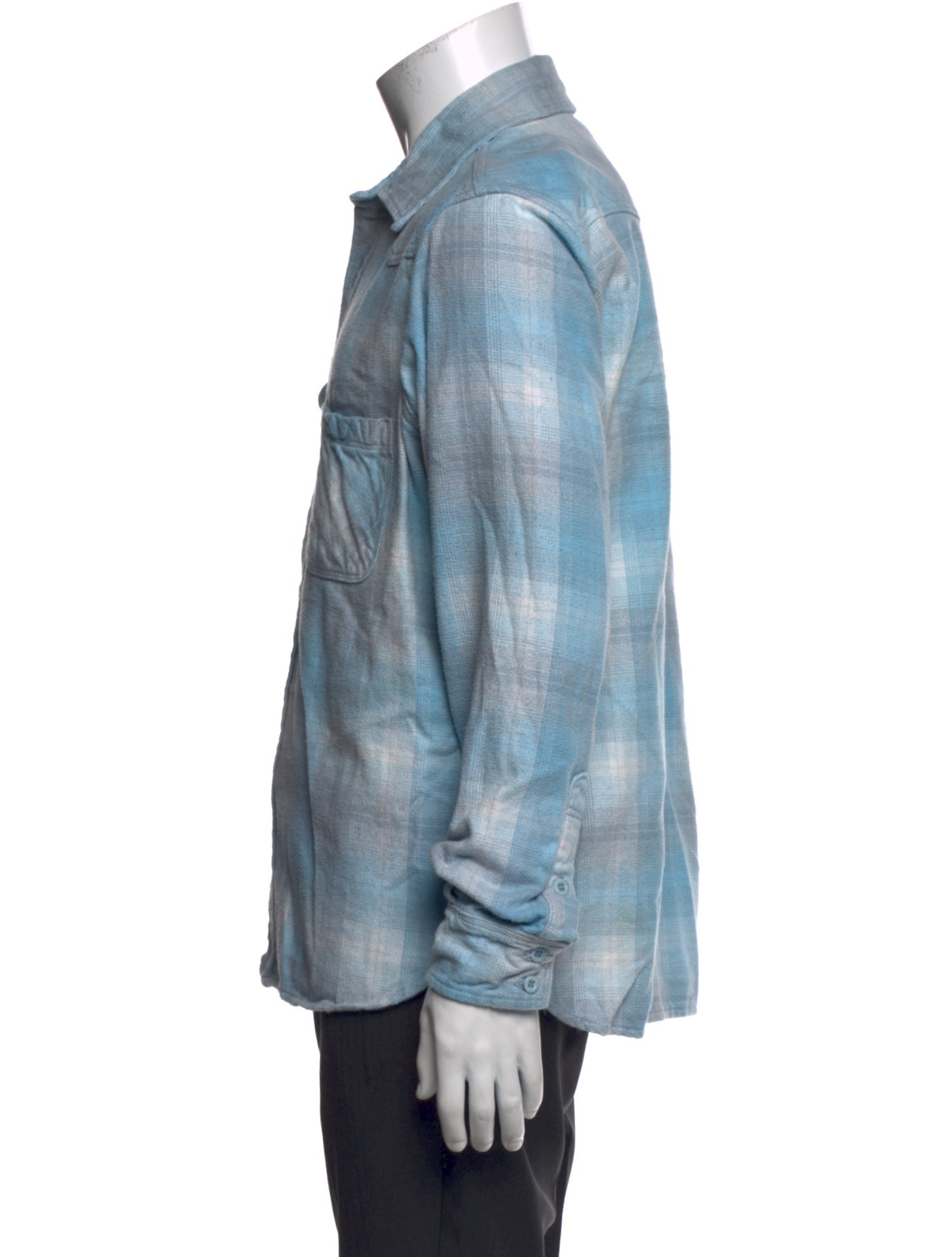 Tellason Plaid Print Long Sleeve Shirt