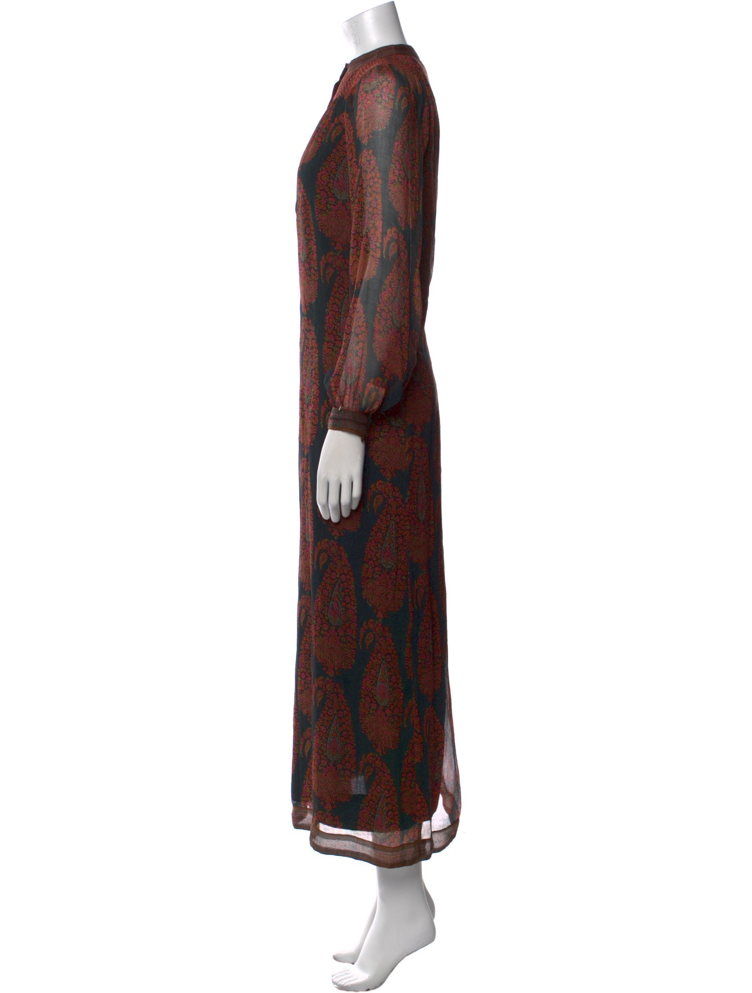 treacy lowe Silk Long Dress w/ Tags
